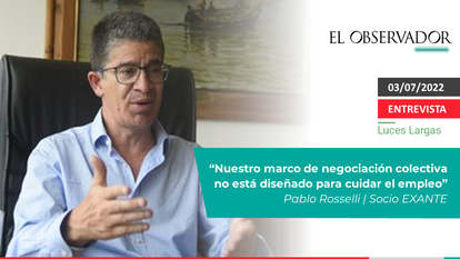 Entrevista a Pablo Rosselli en El Observador