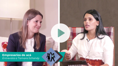 Tamara Schandy en Empresarios de acá