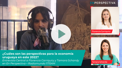 Florencia Carriquiry y Tamara Schandy en En Perspectiva
