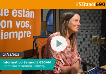 Entrevista a Tamara Schandy en Informativo Sarandí