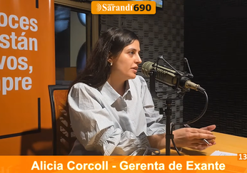 Entrevista a Alicia Corcoll en Informativo Sarandí