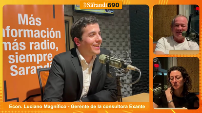 Entrevista a Luciano Magnífico en Informativo Sarandí